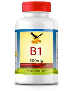 Vitamin B1 a  500mg, 150 Kapseln
