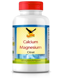 Cal-Mag 2:1 Citrate, 150 vegetarische Kapseln